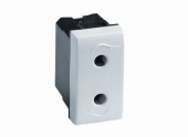 Электрическая розетка, белая, 1мод. (уп.=10 шт) DKC арт. DKC 76491B  купить у официального дилера в Санкт-Петербурге и Москве с доставкой.