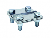 Соединитель пруток - полоса, 57х57 мм, медь DKC арт. DKC NG3102CU  купить у официального дилера в Санкт-Петербурге и Москве с доставкой.