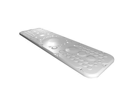 SZ Фланш-панель AX пластик 534х149мм 1шт Rittal артикул 2564300 Риттал, фото на Овертайм