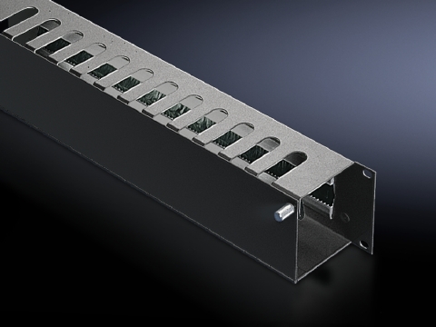 19" кабель-канал, 2 U Rittal артикул 7158035 Риттал, фото на Овертайм