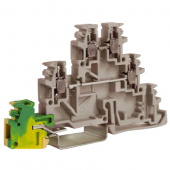 TDE.2GR, 2 уровня+земля, проходной зажим серый 2,5 кв.мм (уп.=10 шт) DKC арт. DKC ZTL500GR  купить у официального дилера в Санкт-Петербурге и Москве с доставкой.