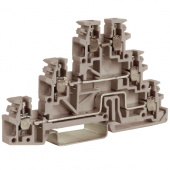 TLD.2, 3 уровневый проходной зажим бежевый 2,5 кв.мм (уп.=10 шт) DKC арт. DKC ZTL200  купить у официального дилера в Санкт-Петербурге и Москве с доставкой.