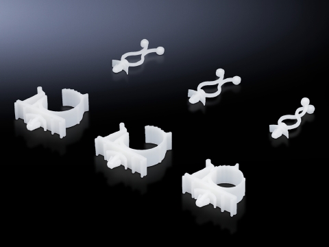 Самофиксирующиеся фиксаторы кабеля Для установки в отверстия системной перфорации