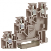 TLS.2, 3 уровневый проходной зажим для сенсоров бежевый 2,5 кв.мм (уп.=10 шт) DKC арт. DKC ZTL100  купить у официального дилера в Санкт-Петербурге и Москве с доставкой.