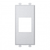 Адаптер без шторки для Keystone, "Avanti", "Закаленная сталь", 1 модуль DKC арт. DKC 4404211  купить у официального дилера в Санкт-Петербурге и Москве с доставкой.