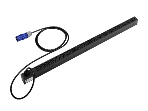 Блок PDU Basic 16A/1P CEE 24xC13/ 4x C19 Rittal артикул 7955110 Риттал, фото на Овертайм