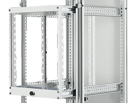 Выдвижная рама, 482,6 мм (19") для TS 8