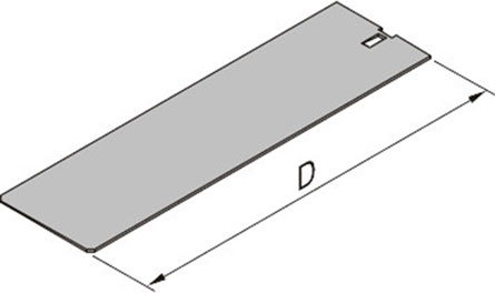Верхняя/нижняя крышка без перфорации 10HP 167D / мин.кол. 20 уп. / кратно 10 уп. Schroff арт. 34812410  купить у официального дилера в Санкт-Петербурге и Москве с доставкой.