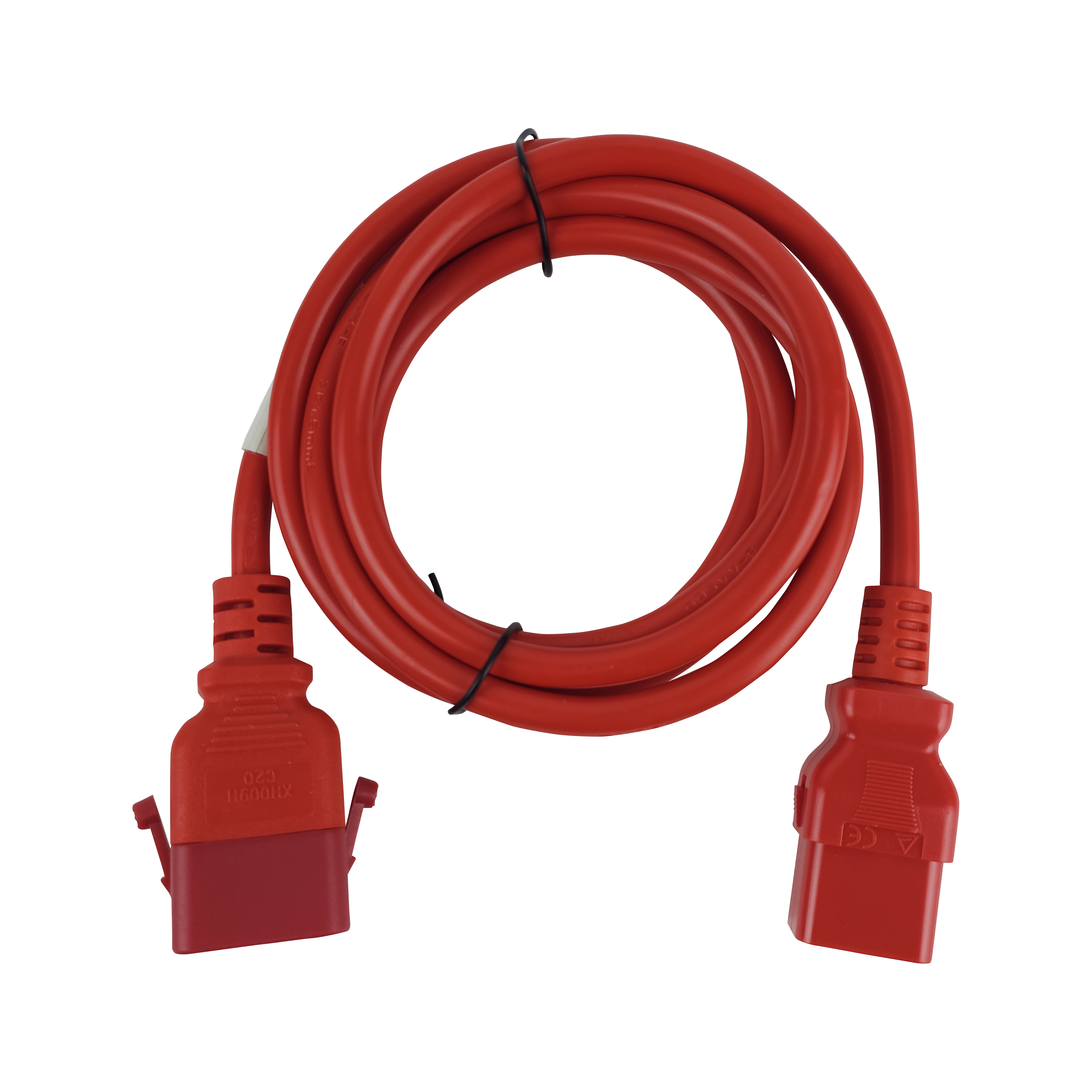 Блоки распределения питания Силовой шнур BNH, IEC 60320 С19, вилка IEC 60320 С20, 2 м, 16А, с фиксатором обеих сторон, цвет: красный купить у официального дистрибьютора в Санкт-Петербурге и Москве с доставкой.