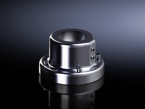 Настенное/напольное крепление, жесткое, CP 40, нержавеющая сталь