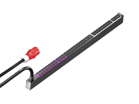 Блок PDU basic 16A/3P CEE 24xC13+6xC19 Rittal артикул 7979136 Риттал, фото на Овертайм