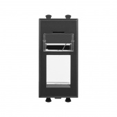 Адаптер для Keystone, "Avanti", "Черный матовый", 1 модуль DKC арт. DKC 4412201  купить у официального дилера в Санкт-Петербурге и Москве с доставкой.