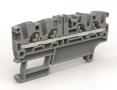 Проходная клемма 4 точки подключения на 2,5 кв.мм (уп.=90 шт) DKC арт. DKC ZEFC220GR  купить у официального дилера в Санкт-Петербурге и Москве с доставкой.