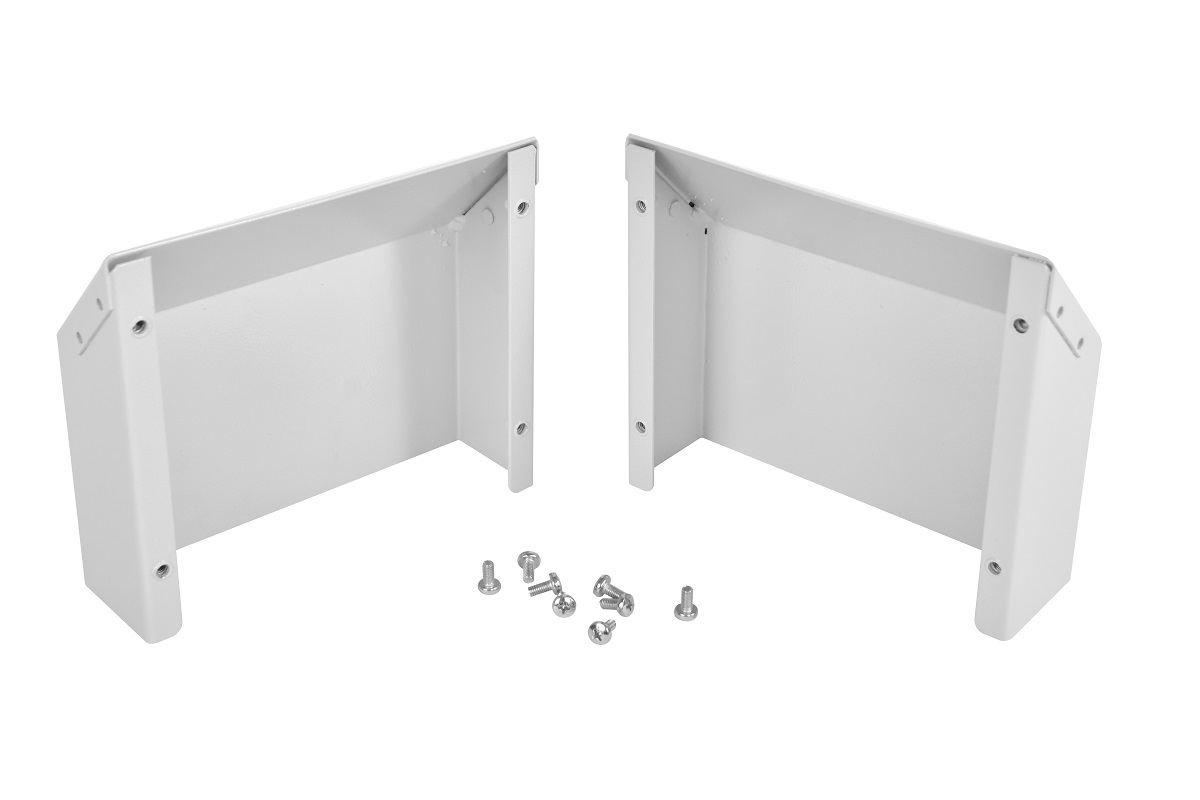 Оцинкованные козырьки защитные для вент. фильтра D125 в шкафы ШТВ-НЭ компл. Т1 глубиной 250, 300 мм  арт. КЗ-ШТВ-НЭ-125  купить у официального дистрибьютора в Санкт-Петербурге и Москве с доставкой.