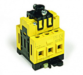 Выключатель нагрузки трёхполюсный  с установкой на монтажную плату сер (уп.=5 шт) DKC арт. DKC AM2503B  купить у официального дилера в Санкт-Петербурге и Москве с доставкой.