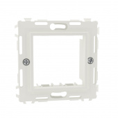 Каркас на 2 модуля (одноместный), белый, RAL 9016 (уп.=20 шт) DKC арт. DKC 75020W  купить у официального дилера в Санкт-Петербурге и Москве с доставкой.