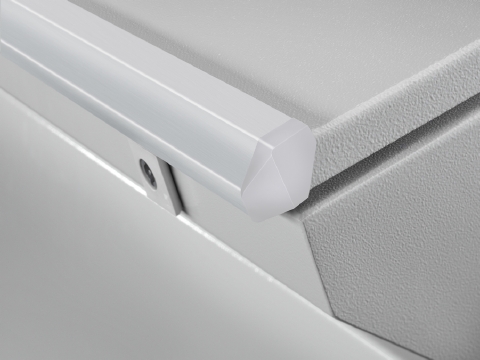 Алюминиевая рейка 1750 мм. Rittal артикул 6731120 Риттал, фото на Овертайм