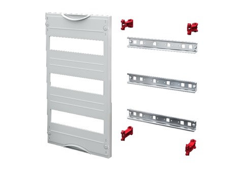 Модуль под установку DIN приборов 500x150 Rittal артикул 9666280 Риттал, фото на Овертайм