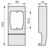 Штамп 22,0х30,0 для АР 800 Alfra арт. 03417  купить у официального дилера в Санкт-Петербурге и Москве с доставкой.