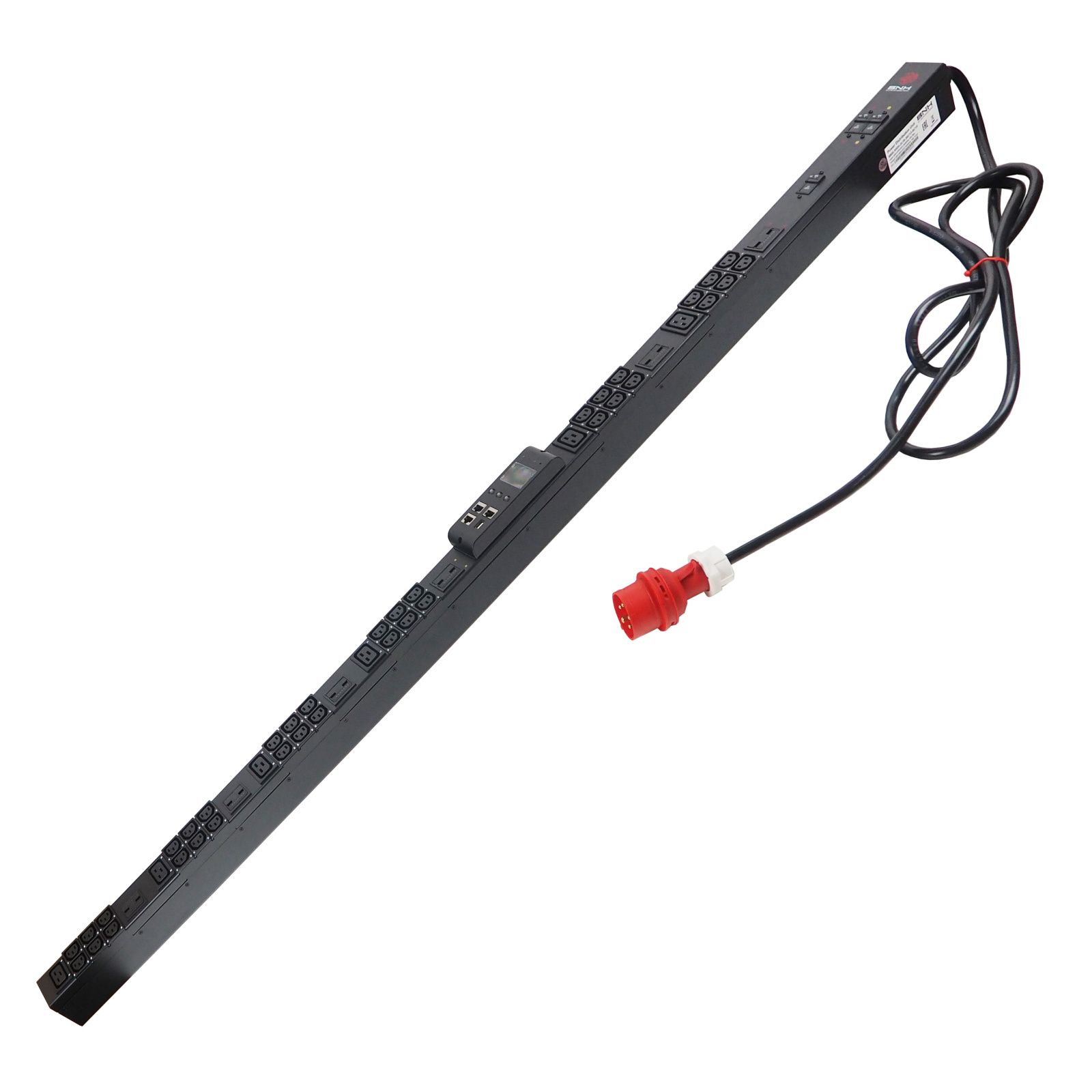 БРП (PDU) Managed BNH B800.MMN, IEC 60320 С13 х 36, IEC 60320 С19 х 6, 16А, 3ф, вход IEC 309 16A 3L+N+E, шнур 3 м, автомат,чёр  арт. B800.MMN-3x16-36C13-6C19  купить у официального дистрибьютора в Санкт-Петербурге и Москве с доставкой.