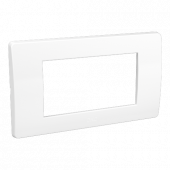 Рамка на 4 модуля, белая, RAL9010 (уп.=10 шт) DKC арт. DKC 75011W  купить у официального дилера в Санкт-Петербурге и Москве с доставкой.
