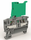 Клемма с держателем предохранителя на 4 кв.мм с индикацией (уп.=35 шт) DKC арт. DKC ZEFF448GR  купить у официального дилера в Санкт-Петербурге и Москве с доставкой.