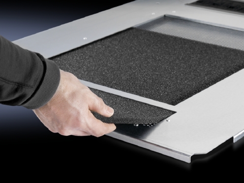 Панель основания, цельная, с вентиляцией для TS IT