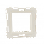 Каркас на 2 модуля (одноместный) без лапок, белый, RAL9010 (уп.=20 шт) DKC арт. DKC 75023W  купить у официального дилера в Санкт-Петербурге и Москве с доставкой.