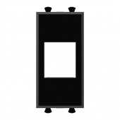 Адаптер без шторки для Keystone, "Avanti", "Черный квадрат", 1 модуль DKC арт. DKC 4402211  купить у официального дилера в Санкт-Петербурге и Москве с доставкой.