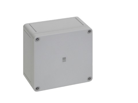 Пластиковый бокс с непрозрачной крышкой,130x130x7 5мм, 4 шт. Rittal артикул 9510000 Риттал, фото на Овертайм