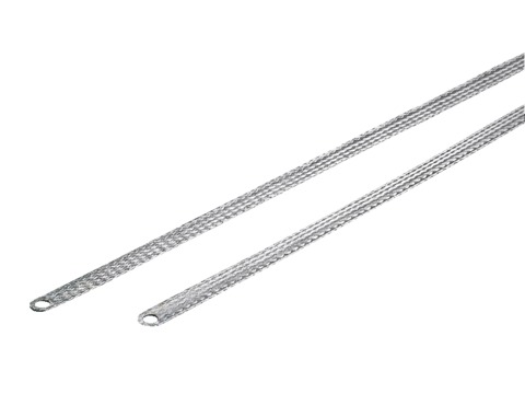 Гибкие ЭМС заземляющие шины 25 qmm L.300, 10 шт Rittal артикул 2412325 Риттал, фото на Овертайм