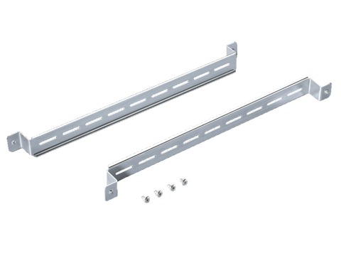 Монтажный комплект для приборных полок и поддонов, 19" монтаж в TS