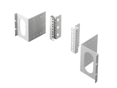 Комплект адаптеров, 3 ЕВ для шкафов TS шириной 800 мм