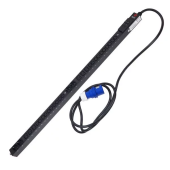 БРП (PDU) Basic BNH, IEC 60320 С13 х 20, Schuko x 4, IEC 60320 С19 х 6, вход IEC 309, шнур 3 м, 1ф 32А, автомат, чёрный  арт. B800-1x32-20C13-6C19-4S  купить у официального дистрибьютора в Санкт-Петербурге и Москве с доставкой.