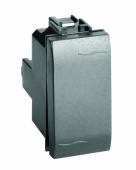 Двухполюсный выключатель, черный, 1мод. (уп.=10 шт) DKC арт. DKC 77131N  купить у официального дилера в Санкт-Петербурге и Москве с доставкой.