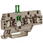 HMM.2/1+2/SGR, проходной зажим, 1 ввод/2 вывода, серый 2,5 кв.мм, с размыкателем (уп.=80 шт) DKC арт. DKC ZHMS20GR  купить у официального дилера в Санкт-Петербурге и Москве с доставкой.