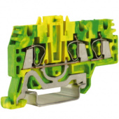 HTE.2/1+2(Ex), зажим для заземления, 1 ввод/2 вывода, 2,5 кв.мм желто-зеленый (уп.=80 шт) DKC арт. DKC ZHT510  купить у официального дилера в Санкт-Петербурге и Москве с доставкой.