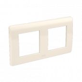 Рамка на 2+2 модуля (двухместная), слоновая кость, RAL9001 (уп.=10 шт) DKC арт. DKC 75012O  купить у официального дилера в Санкт-Петербурге и Москве с доставкой.