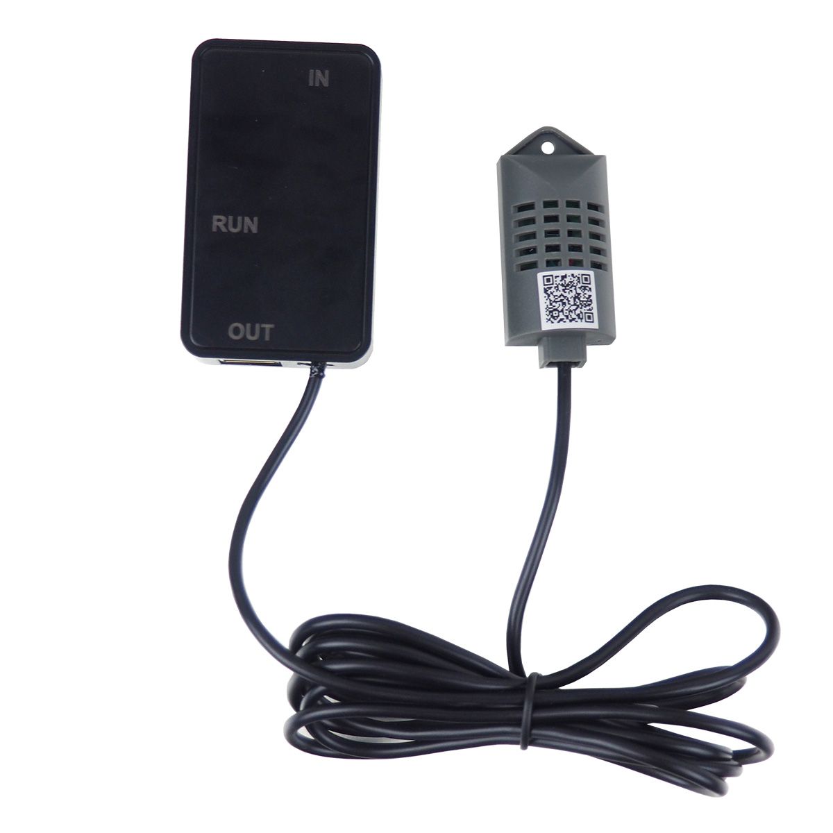 Датчик температуры и влажности BNH, для шкафов, цвет: чёрный  арт. B800-HTU  купить у официального дистрибьютора в Санкт-Петербурге и Москве с доставкой.