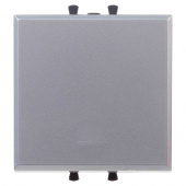 Кнопка одноклавишная модульная, "Avanti", "Закаленная сталь", 2 модуля DKC арт. DKC 4404152  купить у официального дилера в Санкт-Петербурге и Москве с доставкой.