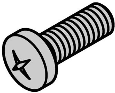 Винт M6х16 черный (100 шт.) / мин.кол. 3 уп. Schroff арт. 21100650  купить у официального дилера в Санкт-Петербурге и Москве с доставкой.