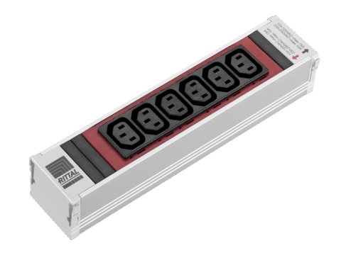 Модуль 6 розеток С13 Rittal артикул 7856082 Риттал, фото на Овертайм