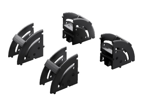 5502405 Кабельный органайзер для радиуса, 20шт Rittal артикул 5502405 Риттал, фото на Овертайм