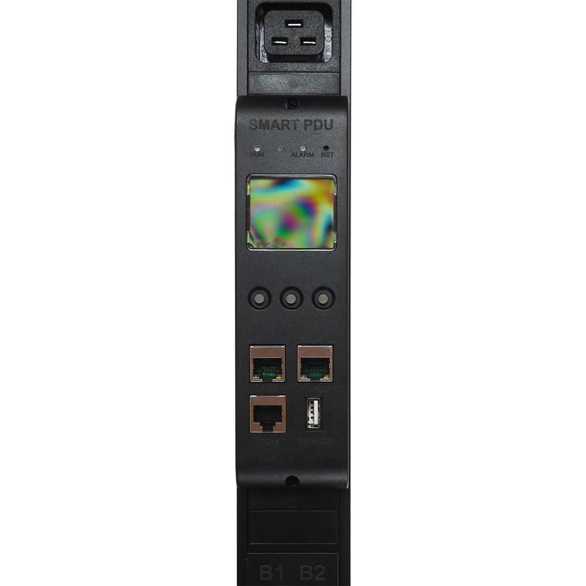 БРП (PDU) Metered BNH B800.M, IEC 60320 С13 х 36, IEC 60320 С19 х 6, 32А, 3ф, вход IEC 309 32A 3P+N+E, шнур 3 м, автомат, чёр  арт. B800.M-3x32-36C13-6C19  купить у официального дистрибьютора в Санкт-Петербурге и Москве с доставкой.