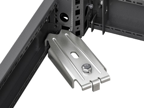 Кронштейн для крепления к полу для цоколя TS, системы цоколей Flex-Block и цоколя в сборе