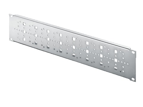 Монтажная панель на 482,6 мм (19"), 2 ЕВ