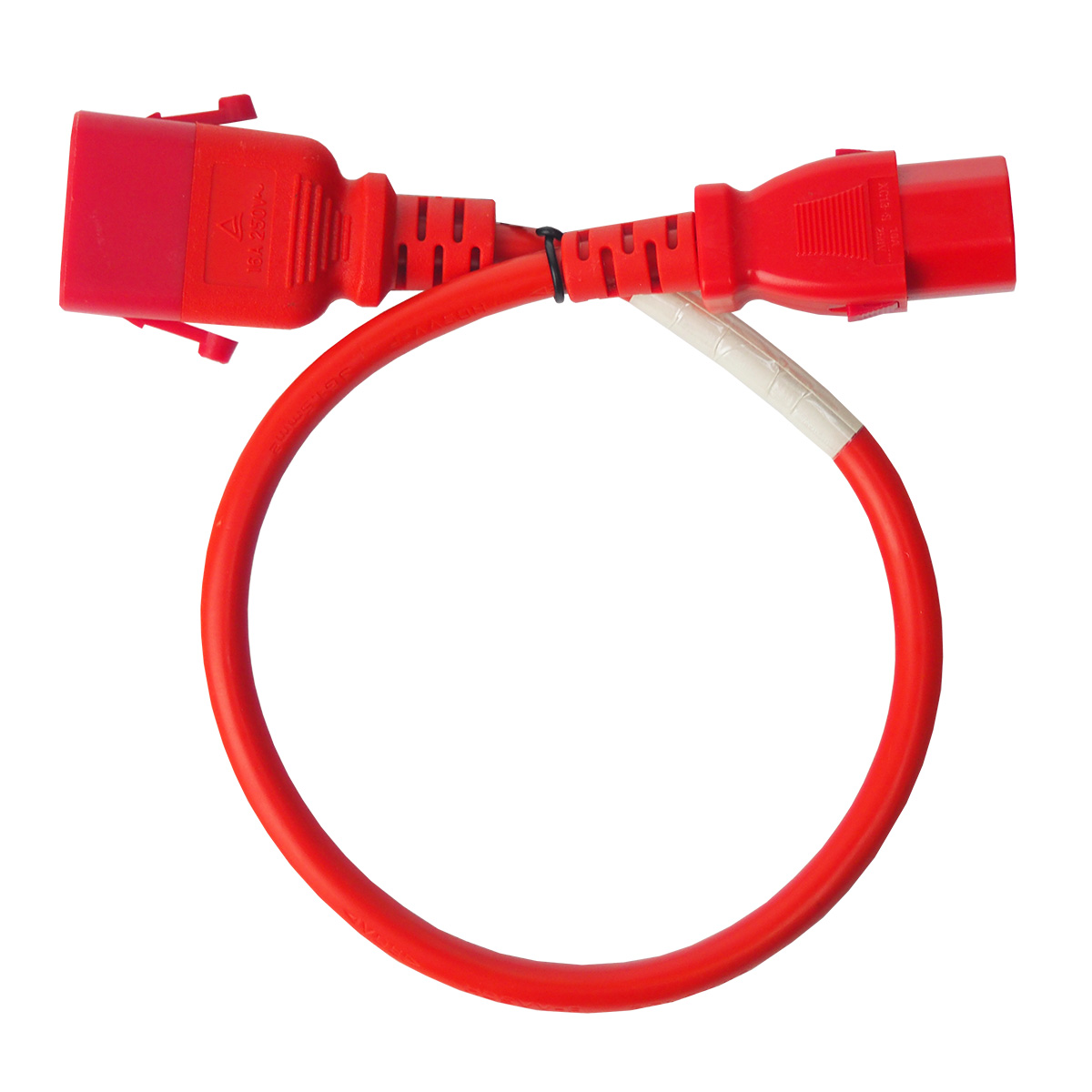 Блоки распределения питания Силовой шнур BNH, IEC 60320 С13, вилка IEC 60320 С20, 0.5 м, 16А, с фиксатором обеих сторон, цвет: красный купить у официального дистрибьютора в Санкт-Петербурге и Москве с доставкой.