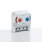 Сдвоенные термостат NC+NO (обогрев и охлаждение) (0 ..+60) °C на DIN-рейку арт. PTHVT  купить у официального дистрибьютора в Санкт-Петербурге и Москве с доставкой по РФ.