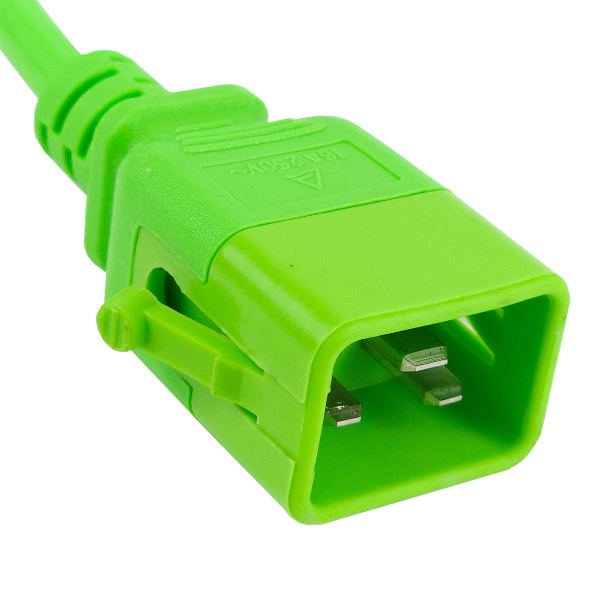 Блоки распределения питания Силовой шнур BNH, IEC 60320 С19, вилка IEC 60320 С20, 2 м, 16А, с фиксатором обеих сторон, цвет: зелёный купить у официального дистрибьютора в Санкт-Петербурге и Москве с доставкой.