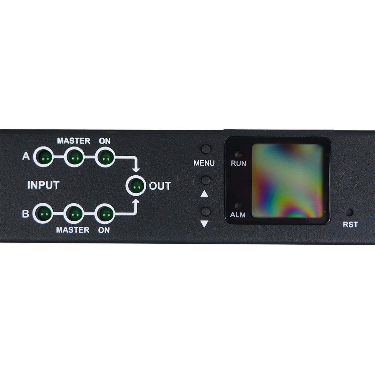 АВР BNH B800.MAS, IEC 60320 С13 х 10, вход IEC 320 C20, 44,5х484х330 мм (ВхШхГ), 16А, 1ф, автомат, чёрный, переключаемый  арт. B800.MAS-2x1х16-10C13  купить у официального дистрибьютора в Санкт-Петербурге и Москве с доставкой.